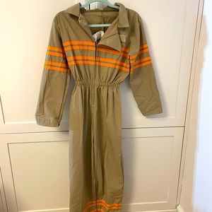 Girls ghostbusters jumpsuit Halloween costume